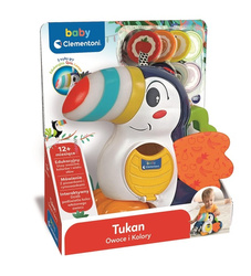 Clementoni Baby Interaktywny tukan Adrian owoce i kolory 503834
