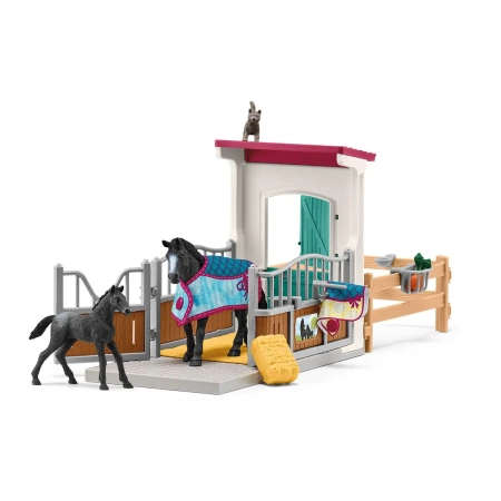 Schleich Zagroda dla koni z klaczą oraz źrebakiem Horse Club 654034