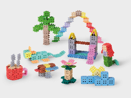 Klocki Waffle Mini Pastel 500szt 903629