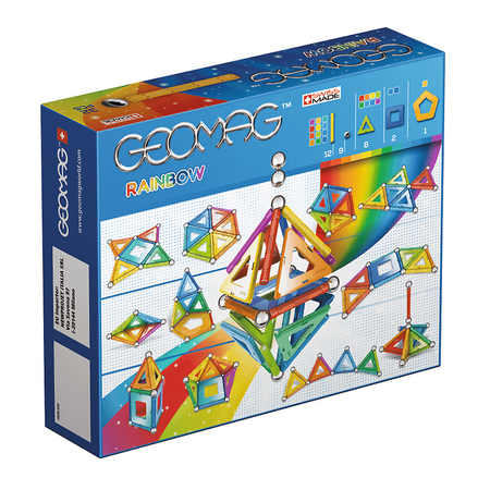 Geomag Rainbow Panels Klocki magnetyczne 32el 003700