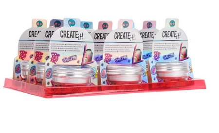 Create it ! Maskara z brokatem do włosów 098607