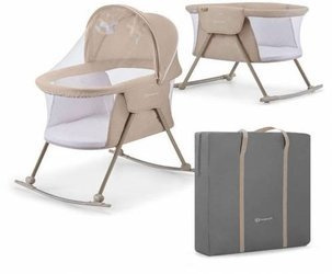 Kinderkraft łóżeczko/kołyska lovi beige 913527