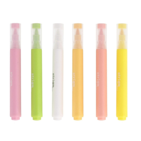 Strigo Marker Akrylowy z Końcówką Brush w Trójkątnej Obudowie w 6 kolorach 854256