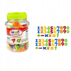 CYFERKI MAGNETYCZNE 56szt 810412