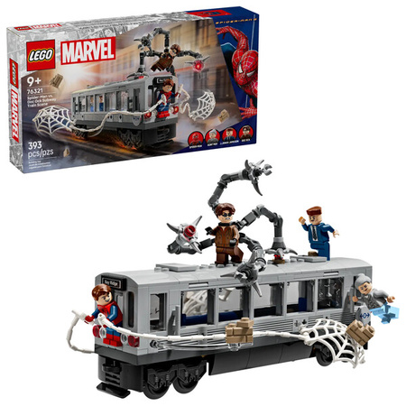 Lego 76321 Super Heroes Spider-Man kontra Doc Ock Scena w metrze 817934