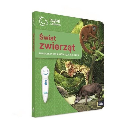 Albik książka świat zwierząt interaktywna 774646