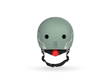 SCOOTANDRIDE Kask XXS-S dla dzieci 1-5 lat Green Lines 965620