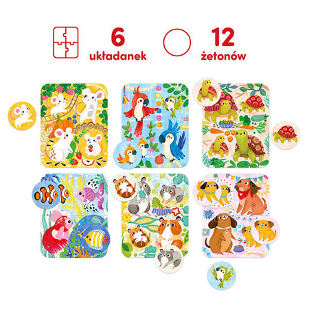 CzuCzu Puzzle Myszka i przyjaciele 2+ 493792