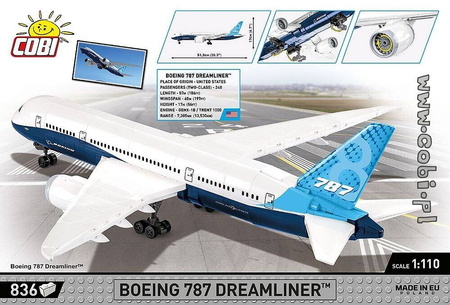 Cobi 26603 Boeing 787 Dreamliner 836 Kl. 266035