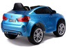 Auto na akumulator bmw x6 srebrny lakierowany 3287