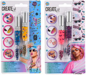 Create it ! 3w1 2 pisaki do ozdabiania paznokci 092070
