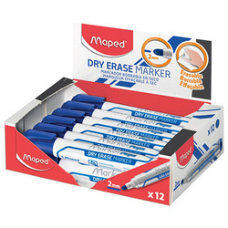Maped Marker do tablic suchościeralnych Marker'peps niebieski /12/ 350300