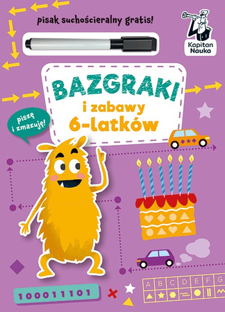 Książeczka Bazgraki i zabawy 6-latków 663519