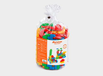 Klocki konstrukcyjne mix 50el 900376