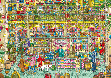 Detektyw Pierre w labiryncie. Puzzle PUZZLE