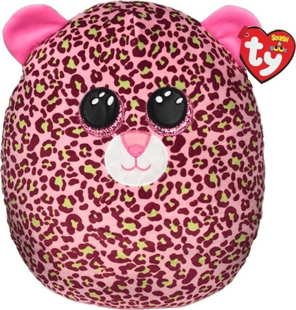 Ty Squish-a-Boos różowy leopard Lainey 30cm Large