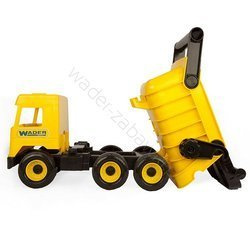 Middle truck wywrotka żółta w kartonie wader 32121