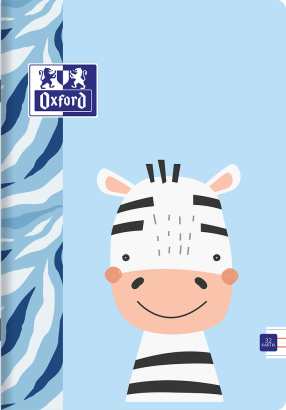 Zeszyt Oxford A4 32k 3linia kolorowa 90g Kids 420293