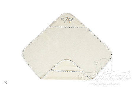 Babymatex Kąpielowe okrycie niemowlęce Maxiplus Birds 100x100