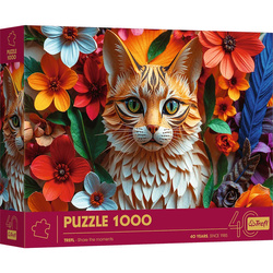 Puzzle Trefl 1000 Jubileusz Kot 400403