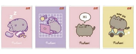 Zeszyt A5 60k krata laminowany PUSHEEN 679704