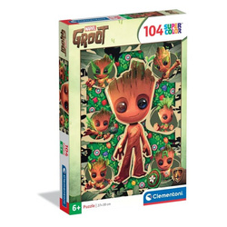 Clementoni Puzzle 104 Super Kolor Groot 250516