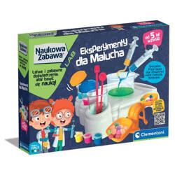 Clementoni Naukowa zabawa Eksperymenty dla malucha 508952