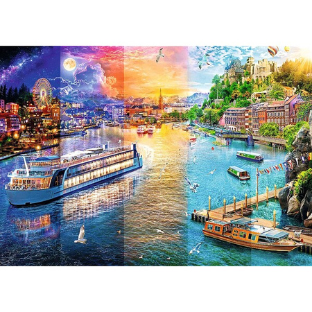 Puzzle Trefl 1000 Rejs po rzece 108606
