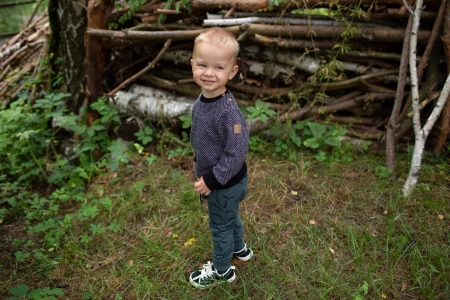 SWETER LE TIGRE 80 CZARNY PINOKIO