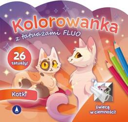 KSIĄŻECZKA FLUO-KOTKI 077599