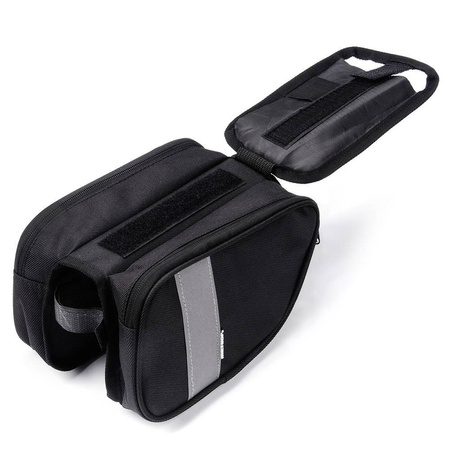 Sakwa rowerowa na ramę z etui na telefon meteor torys 036598