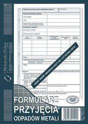 Druk formularz przyjęcia odpadów metali  e03-3