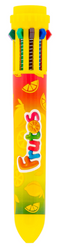 Długopis zapachowy wielokolorowy 10w1 ASTRA FRUTOS 211077