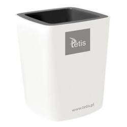 Przybornik na długopisy szary Tetis 103117
