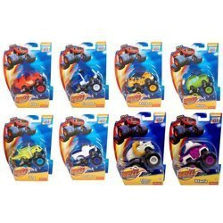 Fisher price blaze cgf20 metalowy pojazd