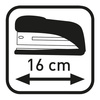 Herlitz Zszywacz metalowy 24/6 16cm 582085