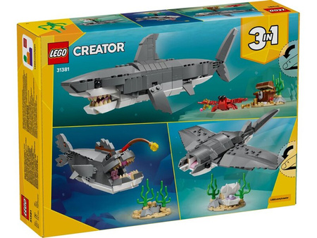 LEGO 31381 CREATOR Groźny rekin i skrzynia... 054741