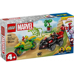 Lego 11198 Spidey Pościg Spina za Electro w dinopojeździe