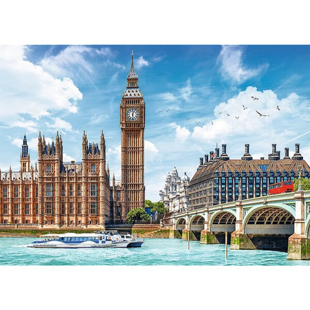 Puzzle Trefl 2000 Big Ben Londyn Anglia 271201