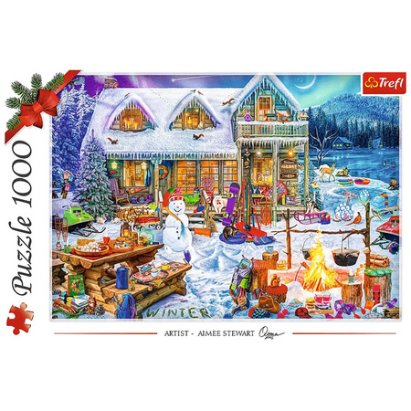 Puzzle Trefl 1000 Zimowy czas 109481