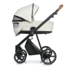 Roan wózek dziecięcy iVI 2.0 Vintage Collection Hazel black handle stelaż light chrome black handle