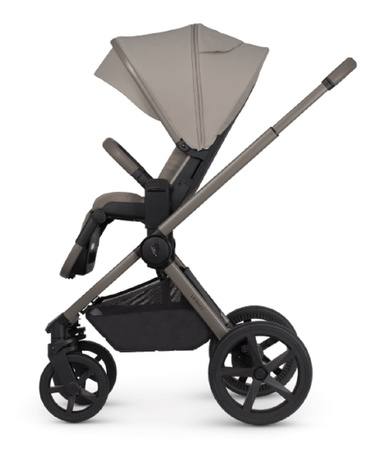 Wózek Venicci Tinum UPline 2 zestaw 2 w 1 Taupe (rama, spacerówka, gondola)