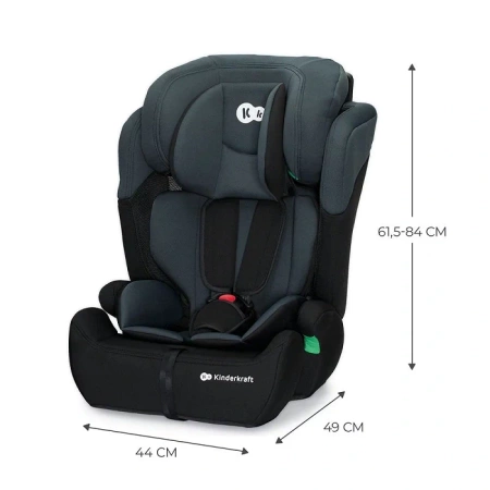 Kinderkraft Comfort Up 2 i-Size Black 76-150 cm fotelik samochodowy 923151