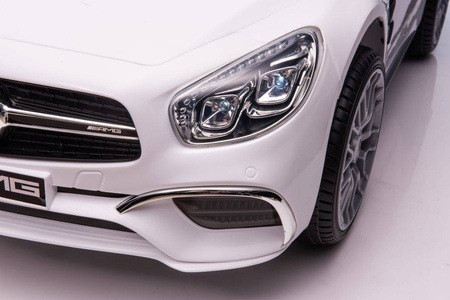 Auto na akumulator Mercedes SL65 S Biały 