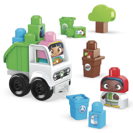 Mega Bloks HDL06 Ekośmieciarka klocki 025909