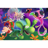 Puzzle Trefl 100 Smok Diplodok i przyjaciele 164862