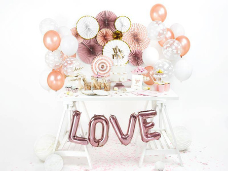 Balony strong 30cm, metallic rose gold (1 op. / 100 szt.)