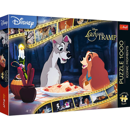 Puzzle Trefl 1000 Premium Plus Zakochany Kundel 108309