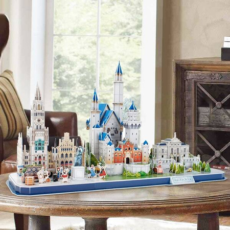 CubicFun Puzzle 3D City Line Bavaria 202675