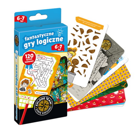 Czuczu: xplore team-fantastyczne gry logiczne 6-7 lat 039478